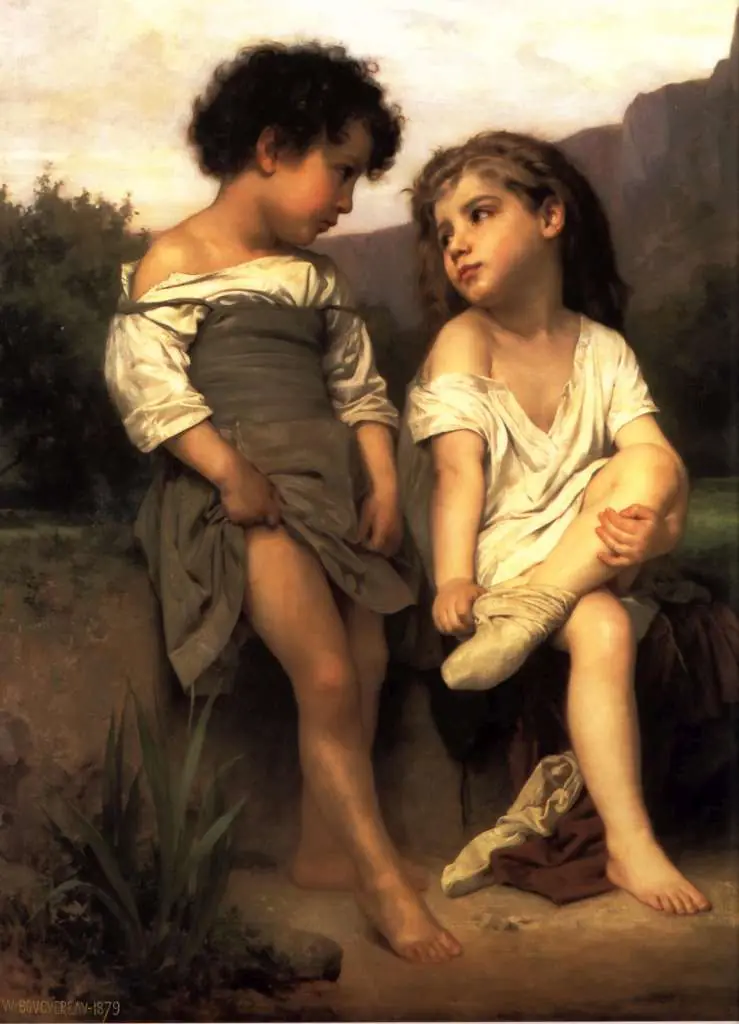 Bouguereau: Les Jeunes Baigneuses