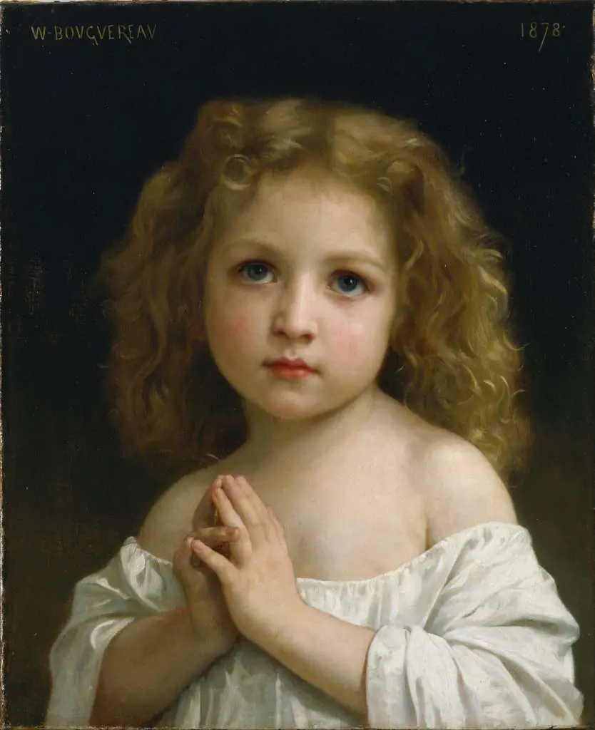 Bouguereau: Little Girl
