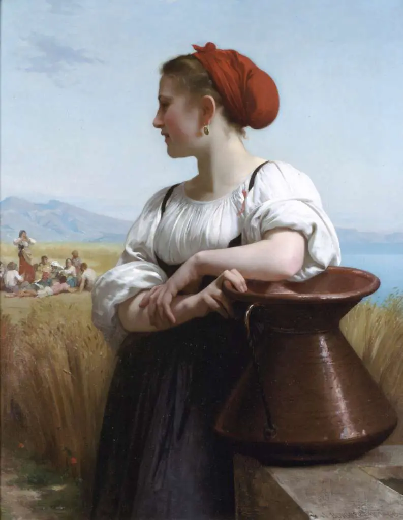 Bouguereau: Moissoneuse