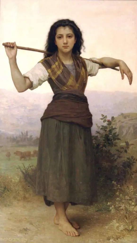 Bouguereau: Pastourelle