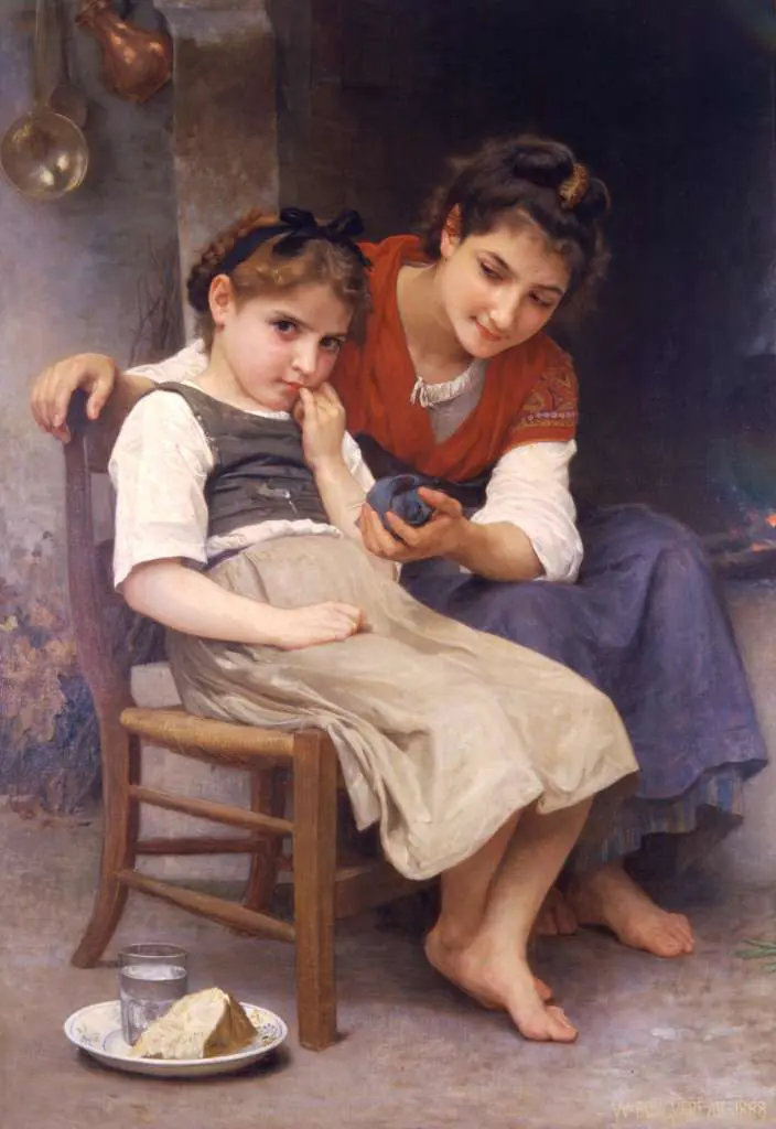 Bouguereau: Petite Boudeuse