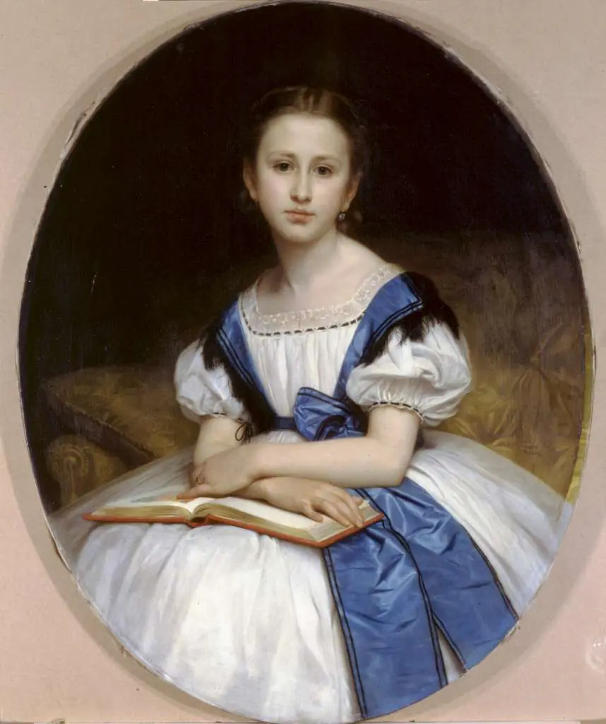 Bouguereau: Portrait De Mlle Brissac