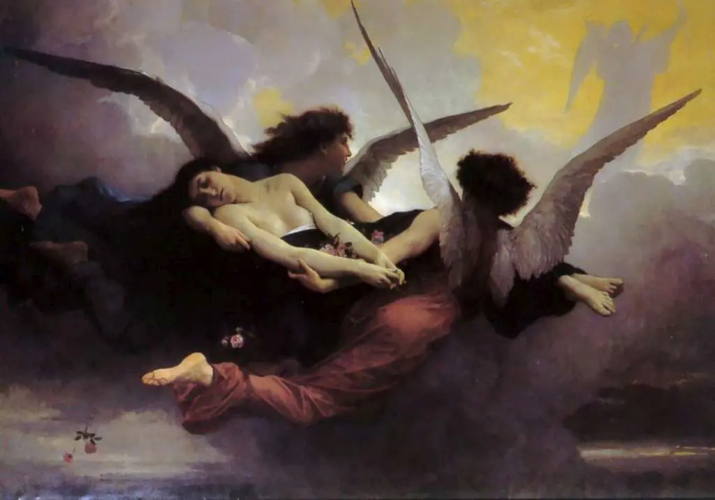 Bouguereau: Soul Carried To Heaven