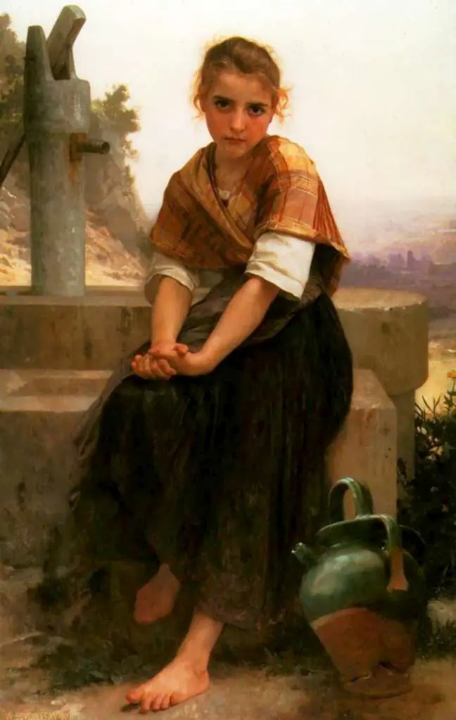 Bouguereau: The Broken Pitcher
