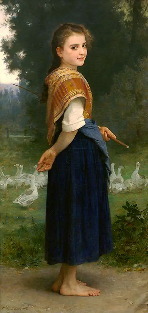 Bouguereau: The Goose Girl 1891