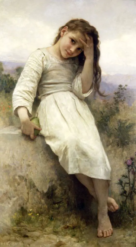 Bouguereau: The Little Marauder 1900