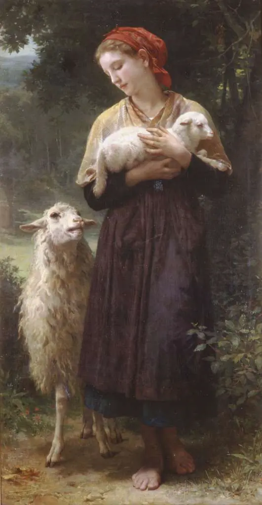 Bouguereau: The Shepherdess 1873