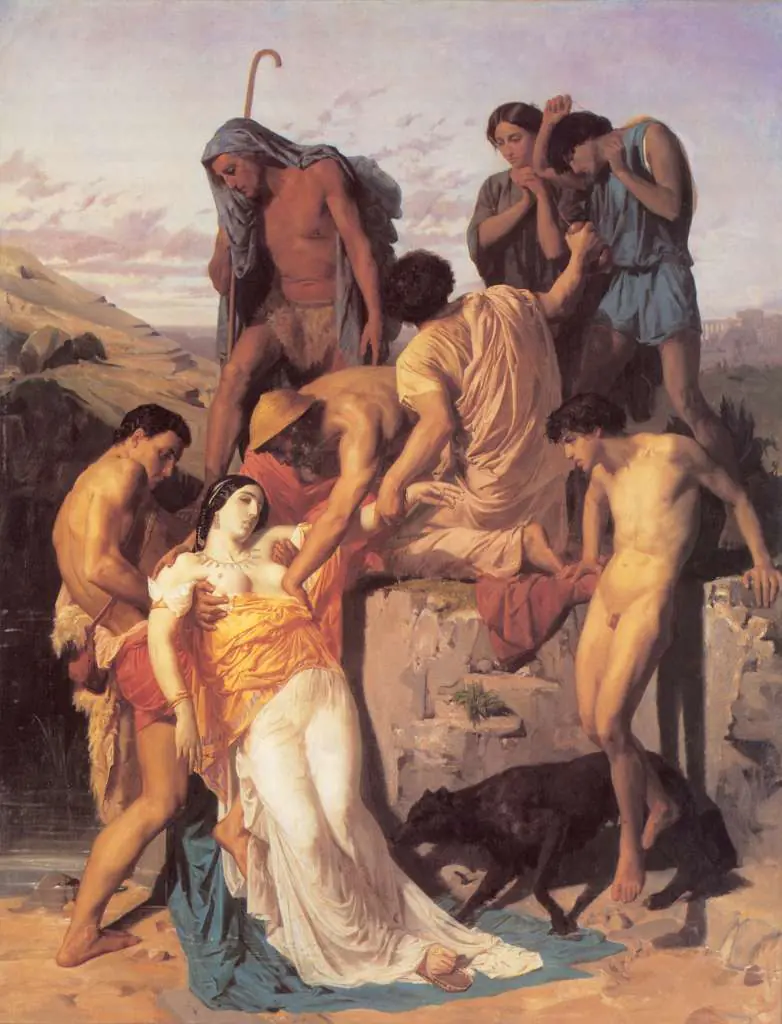 Bouguereau: Zenobia Found By Shepherds