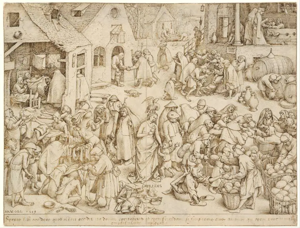 Bruegel: Caritas