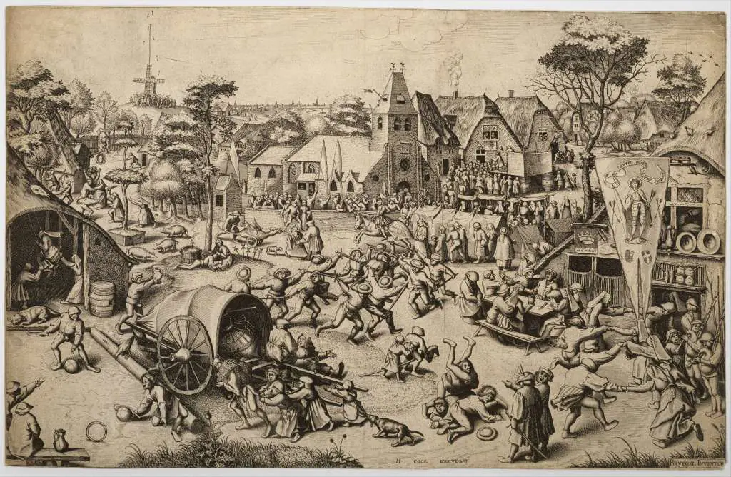 Bruegel: The Fair Of Saint Georges Day