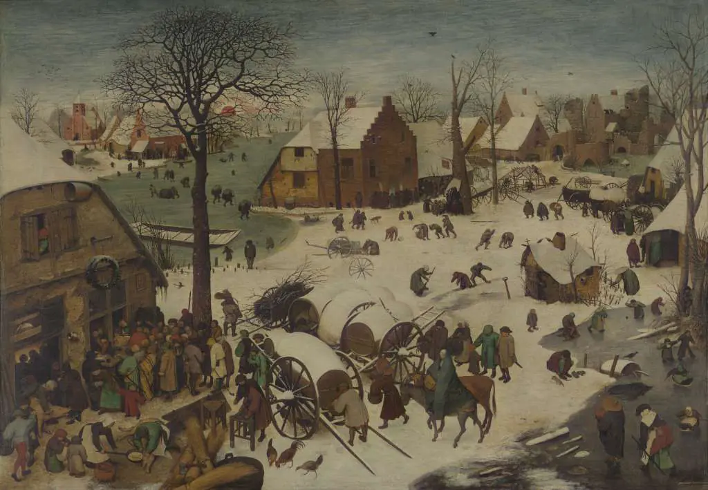 Bruegel: The Numbering At Bethlehem
