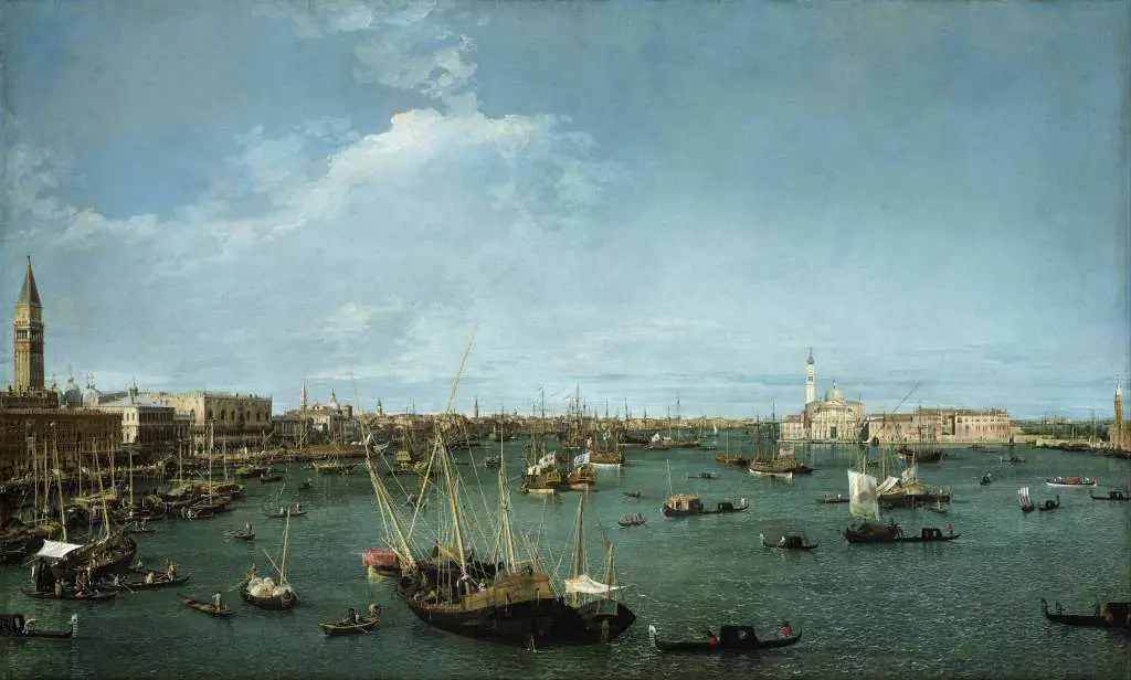 Canaletto: Bacino Di San Marco Venice