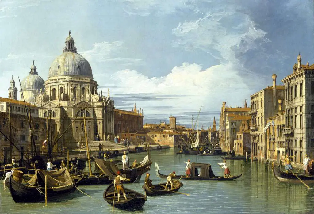 Canaletto: The Entrance To The Grand Canal Venice