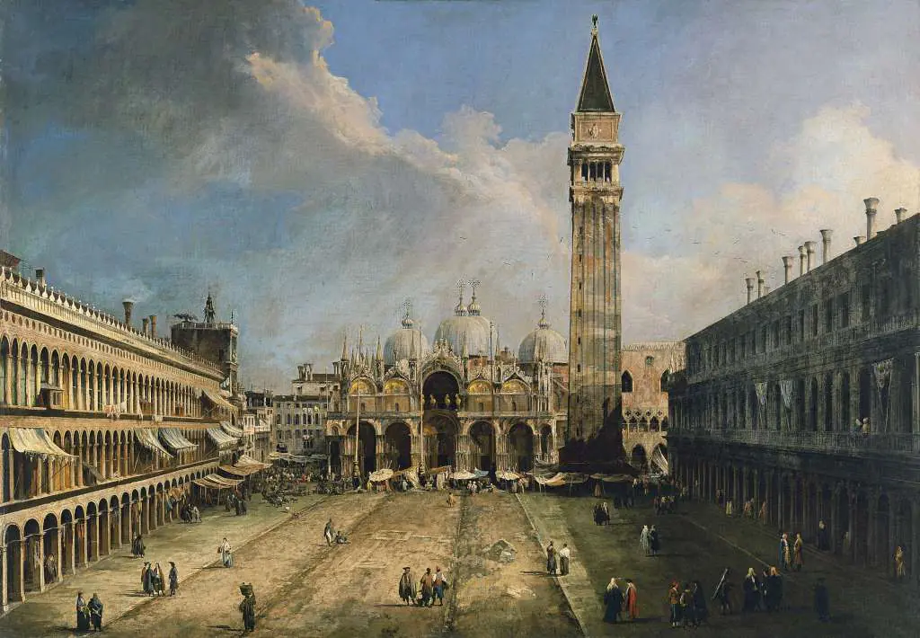 Canaletto: The Piazza San Marco In Venice