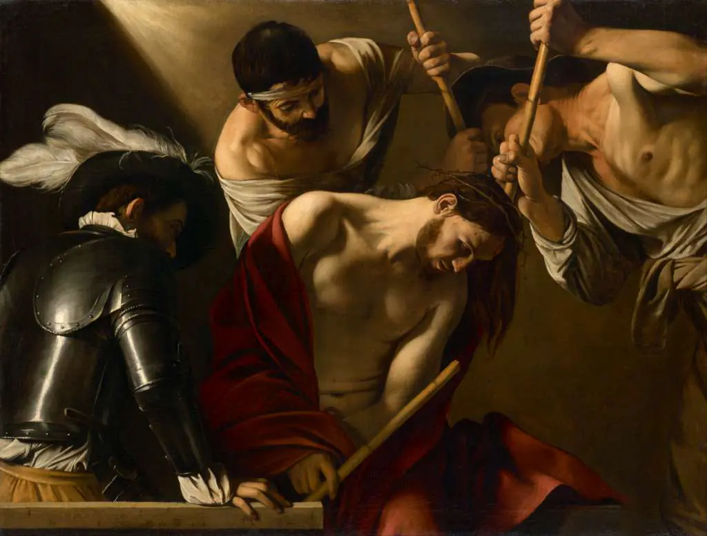 Caravaggio: The Crowning With Thorns