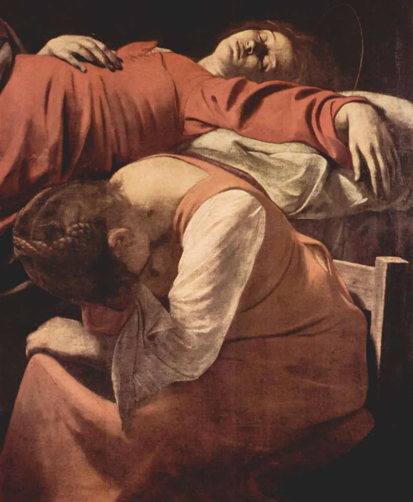 Caravaggio: Death-of-the-virgin