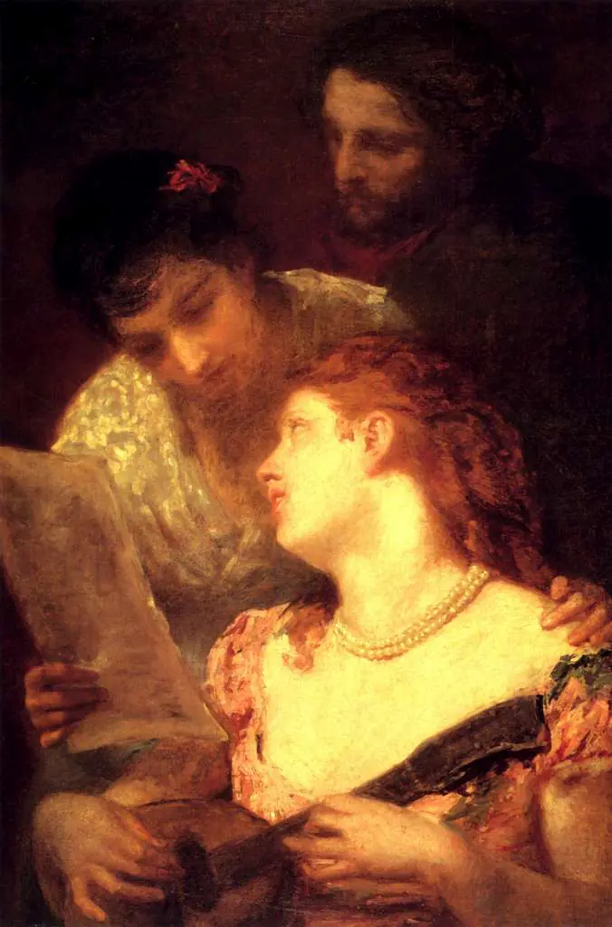 Mary Cassatt: A Musical Party