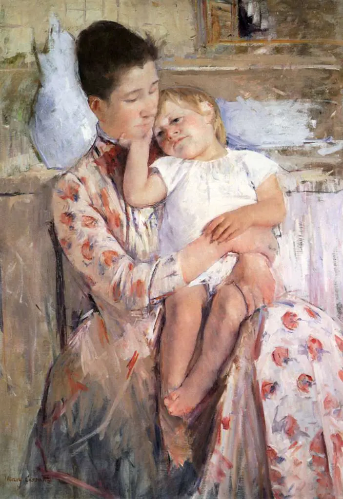 Mary Cassatt: Mother And Child2