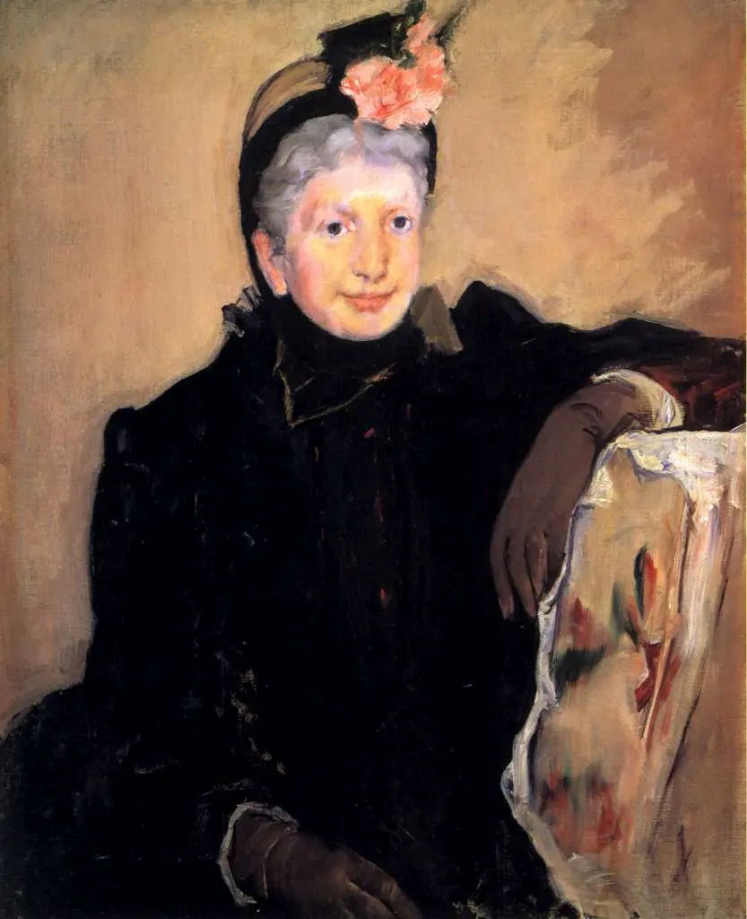 Mary Cassatt: Portrait Of An Elderly Lady