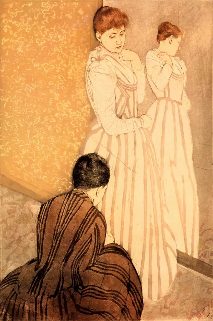 Mary Cassatt: The Fitting