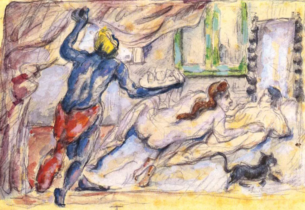 Cezanne: Afternoon In Naples