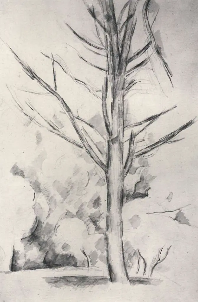 Cezanne: Bare Tree