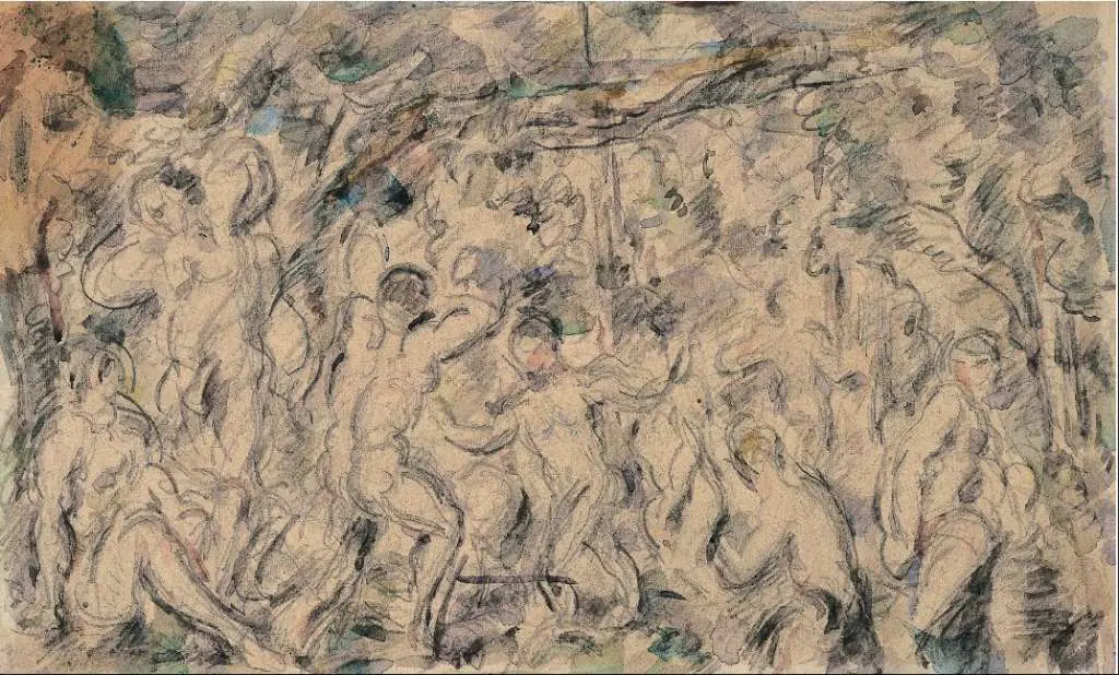 Cezanne: Bathers 4