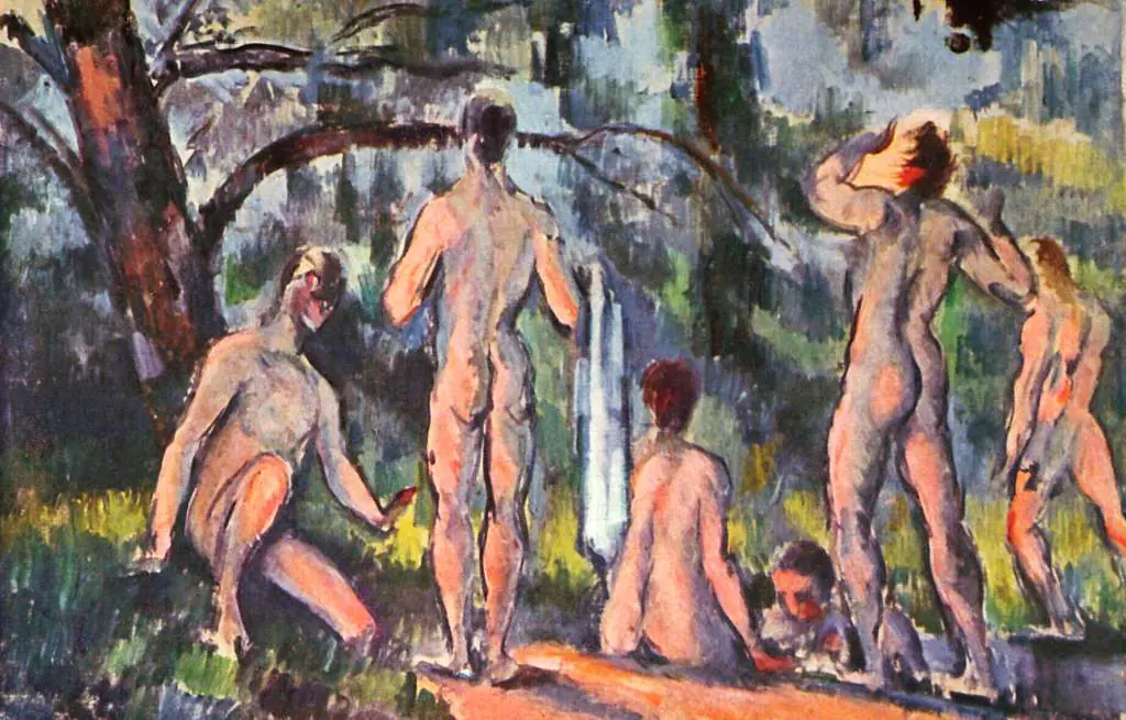 Cezanne: Bathing10