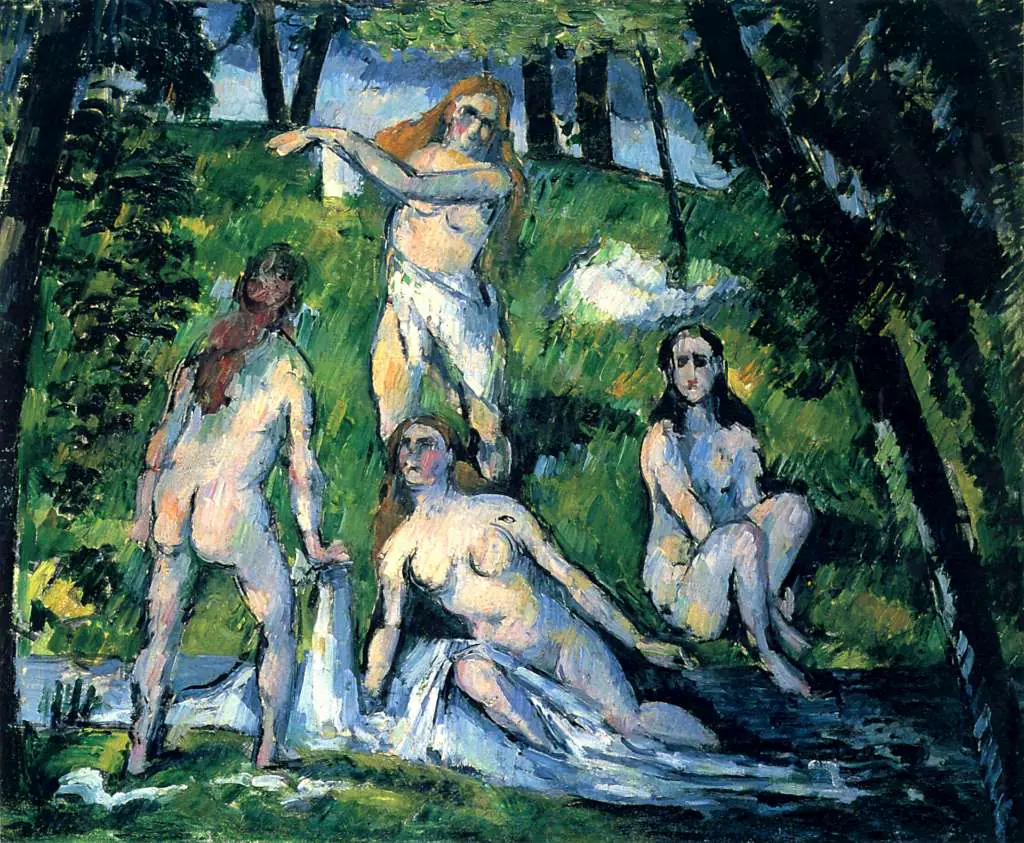 Cezanne: Bathing3