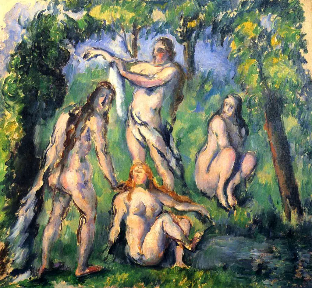 Cezanne: Bathing4