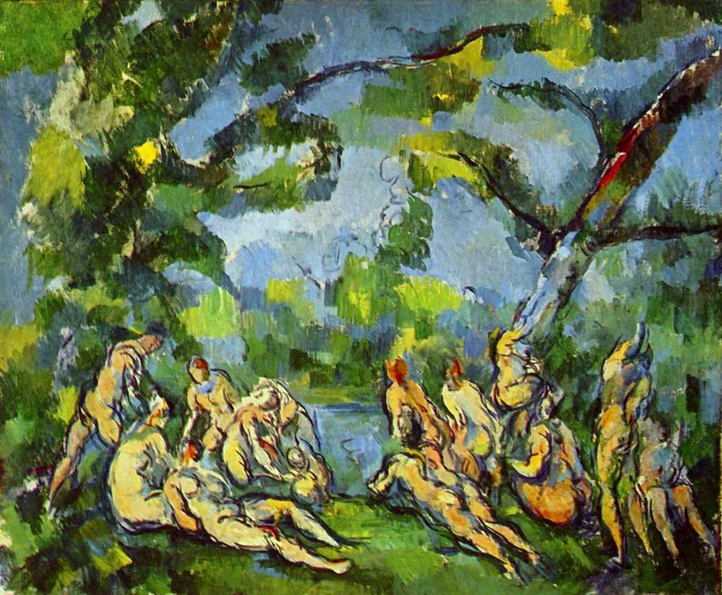 Cezanne: Bathing7