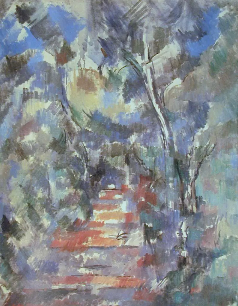 Cezanne: Bellow-wood