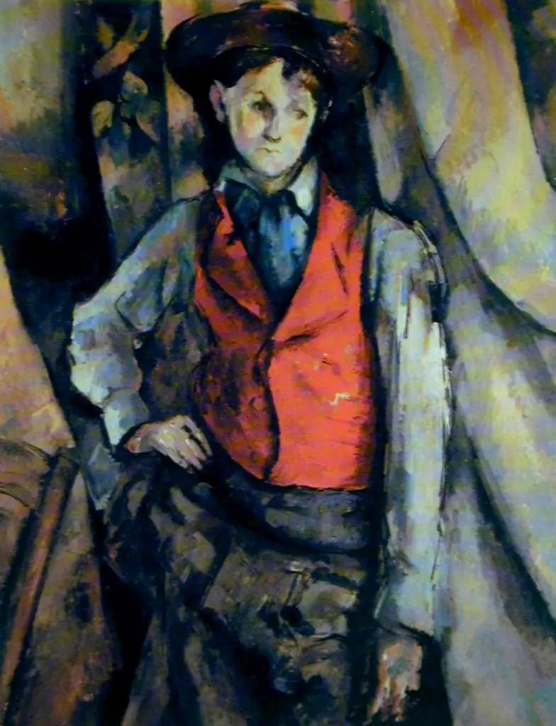 Cezanne: Boy With Red Vest