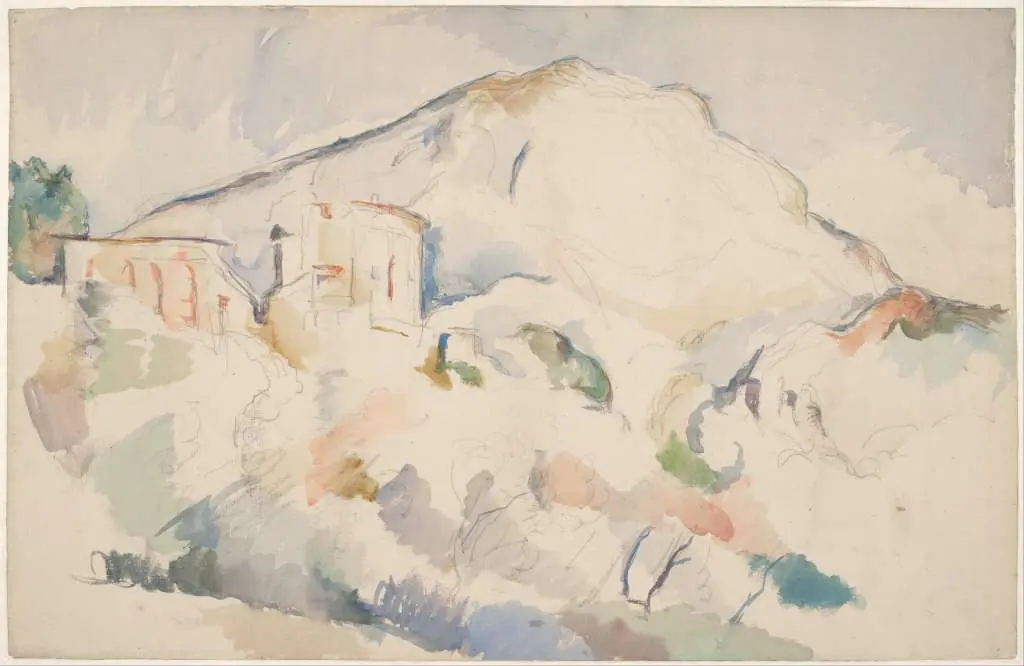 Cezanne: Chateau Noir And Mont Sainte-victoire