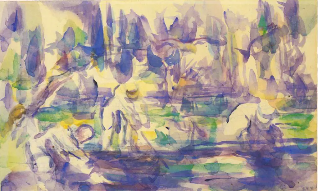 Cezanne: Fishermen