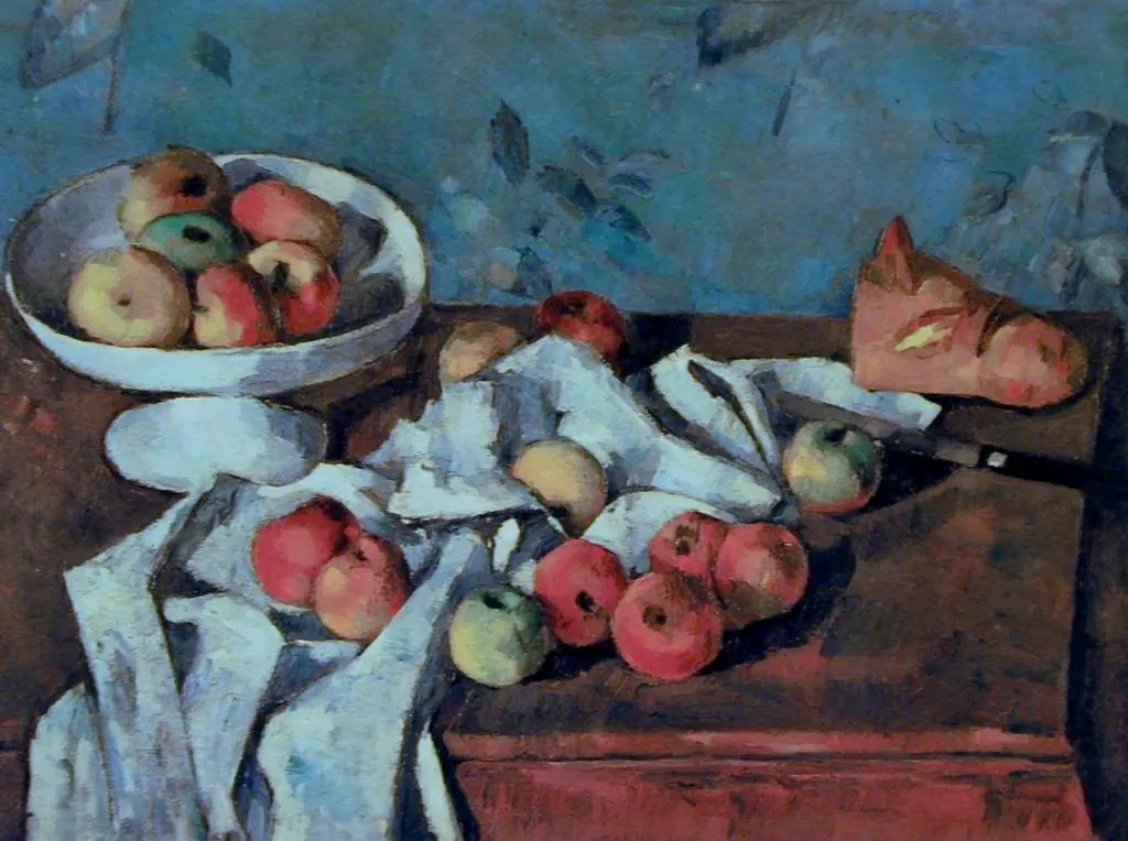 Cezanne: Fruit Dish And Apples
