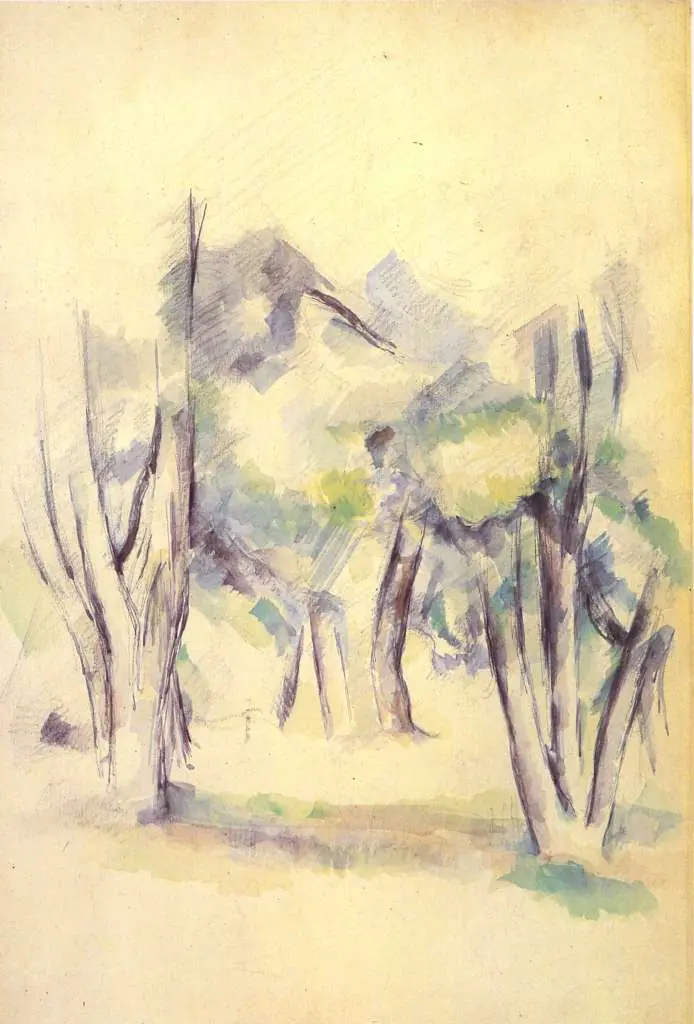 Cezanne: Group Of Trees