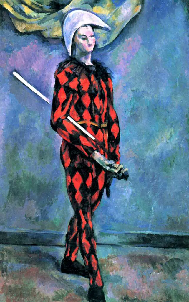 Cezanne: Harlekin