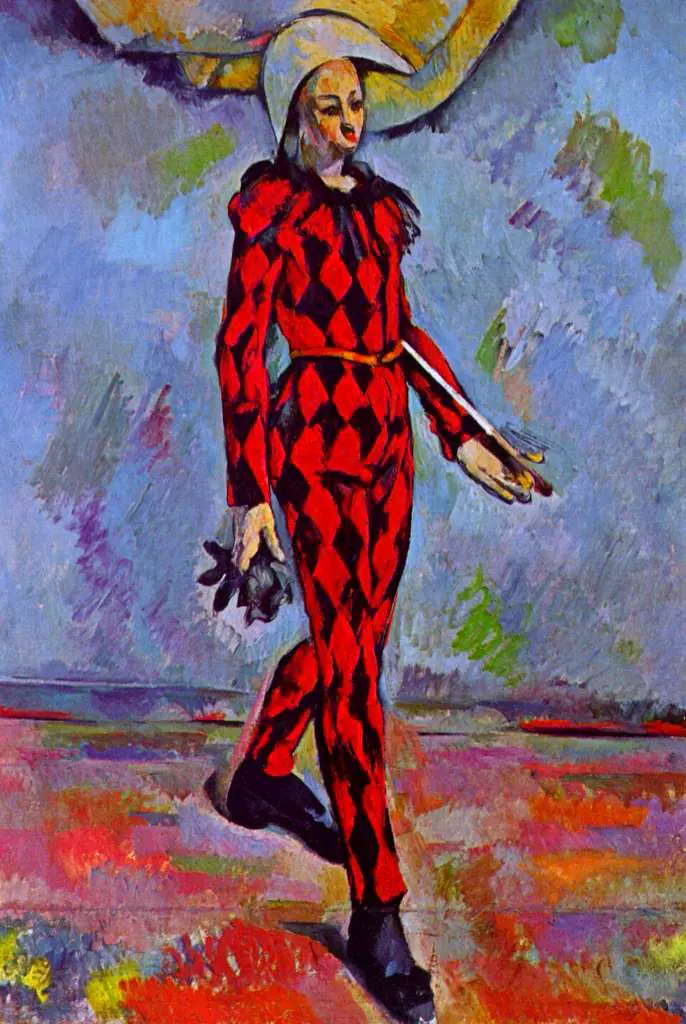 Cezanne: Harlekin2