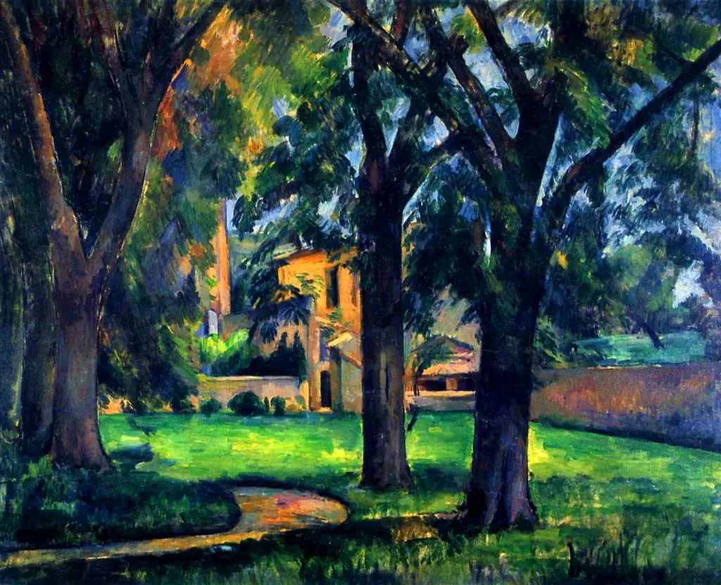Cezanne: Kastanienbaeume
