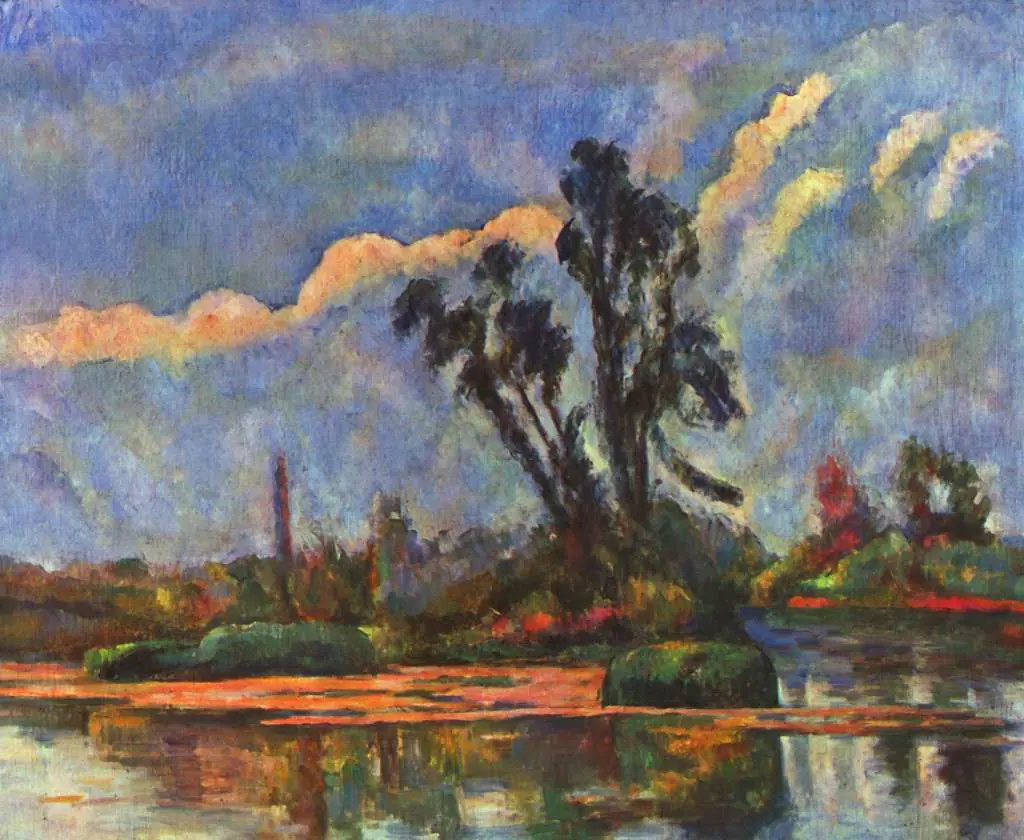 Cezanne: Landscape3