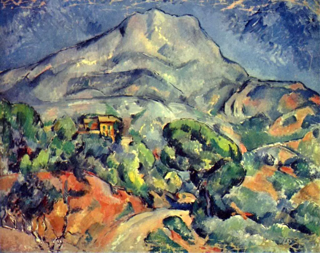 Cezanne: Mountain Road