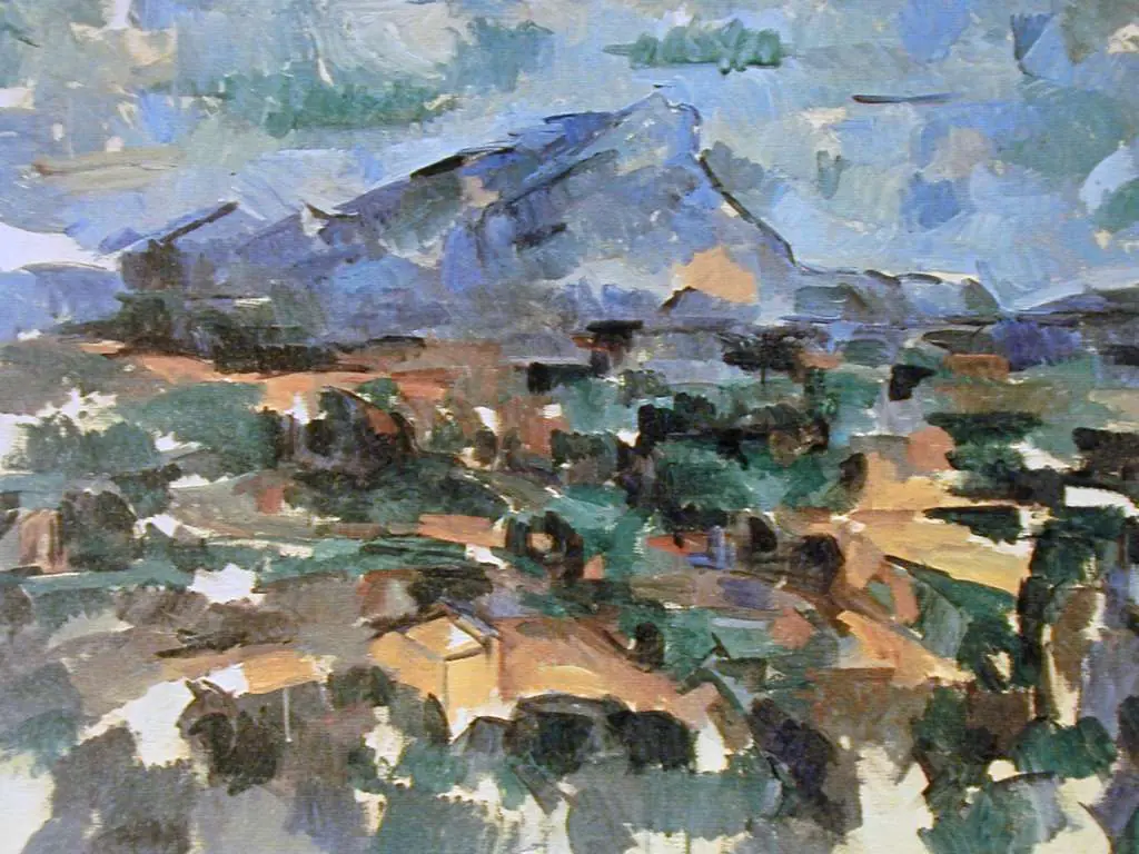 Cezanne: Mountain St Victory2