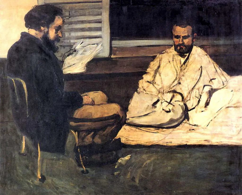 Cezanne: Paul Alexis Reading To Emil Zola