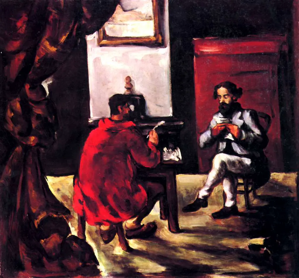 Cezanne: Paul Alexis Reads Out Zola