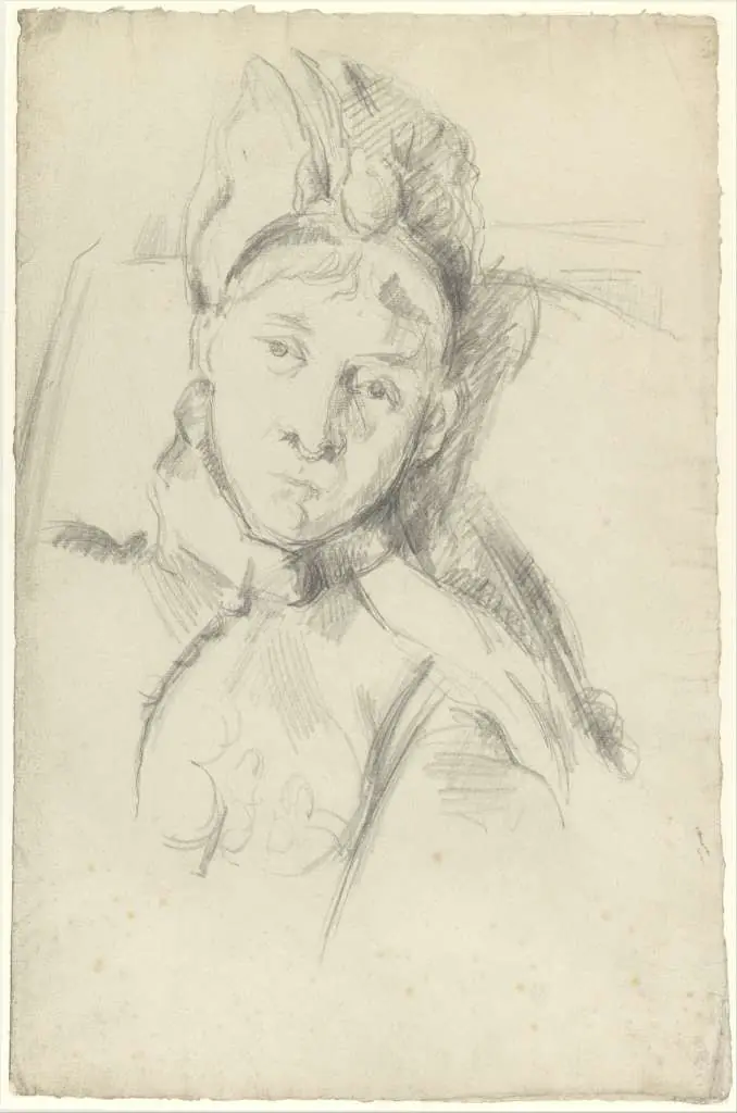Cezanne: Portrait Of Hortense Cezanne-figuet The Artists Wife