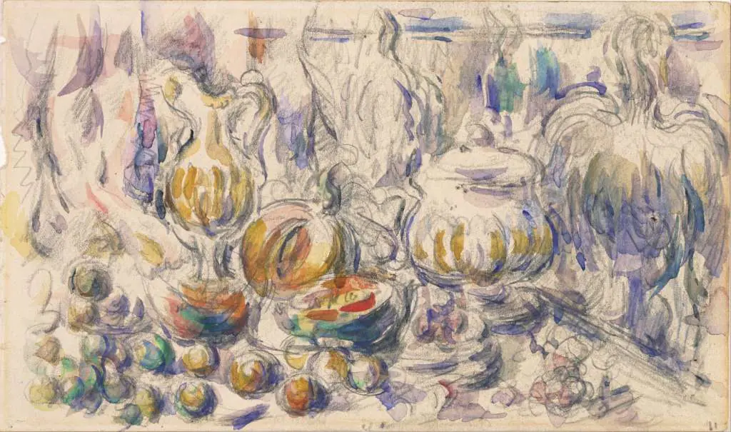 Cezanne: Pot And Soup Tureen