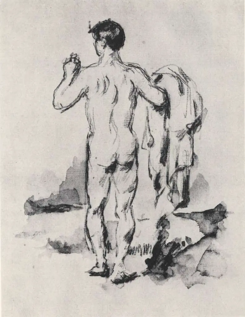Cezanne: Standing Male Nude