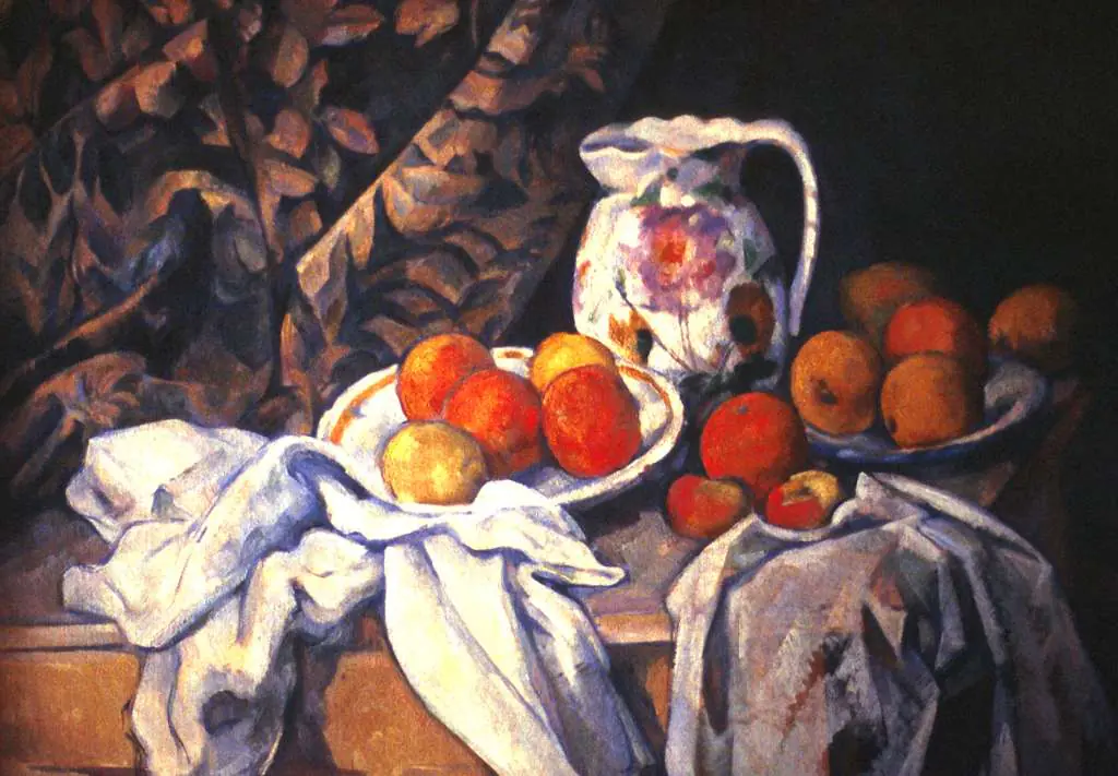Cezanne: Still Life With Curtain