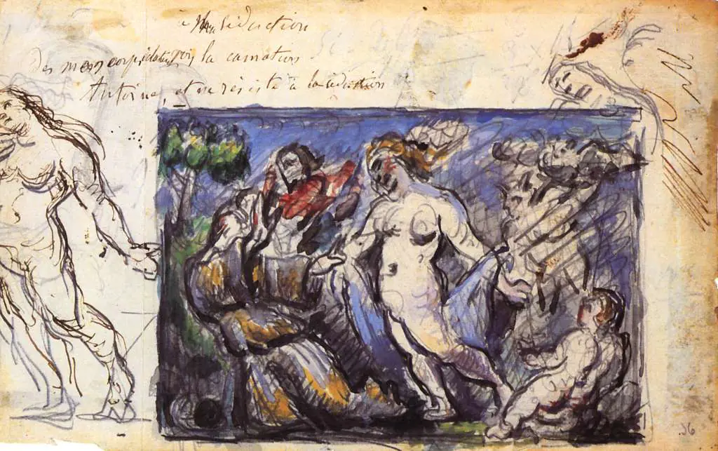 Cezanne: Temptation Of Saint Anthony
